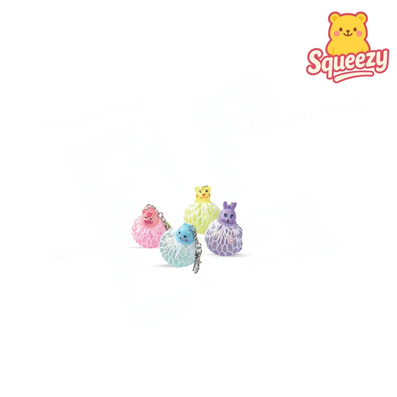 Fun Animal Mesh Ball Cute Animal Stress Relief Toy