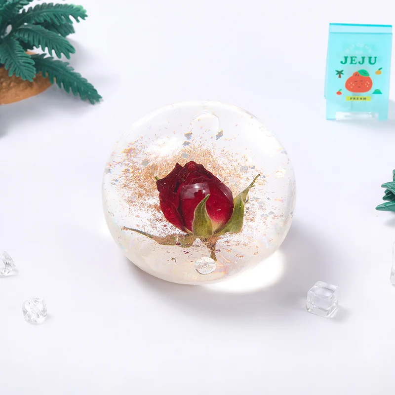100g Crystal Magic Rose Ball Taba Squishy