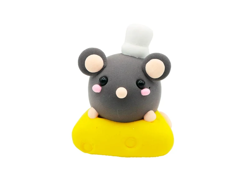 Kit de pâte polymère auto-durcissante - Maisy la Souris