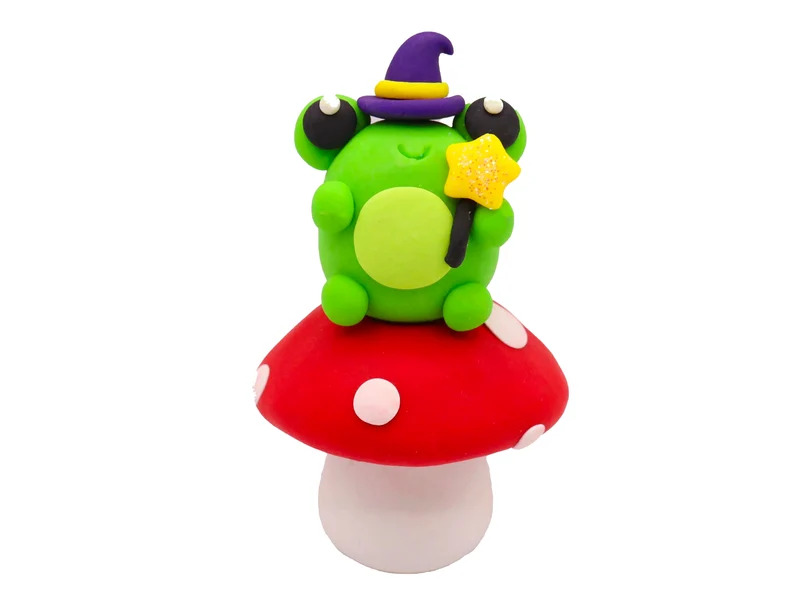 Kit de pâte polymère - Freddie la Grenouille