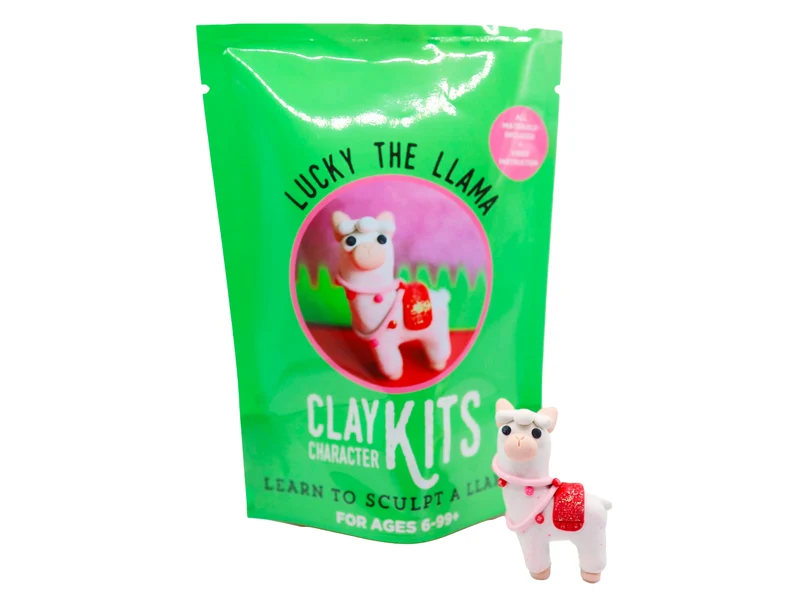 Kit de pâte polymère- Lucky Lama