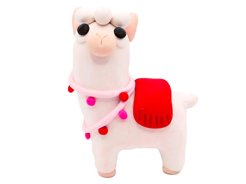 Kit de pâte polymère- Lucky Lama