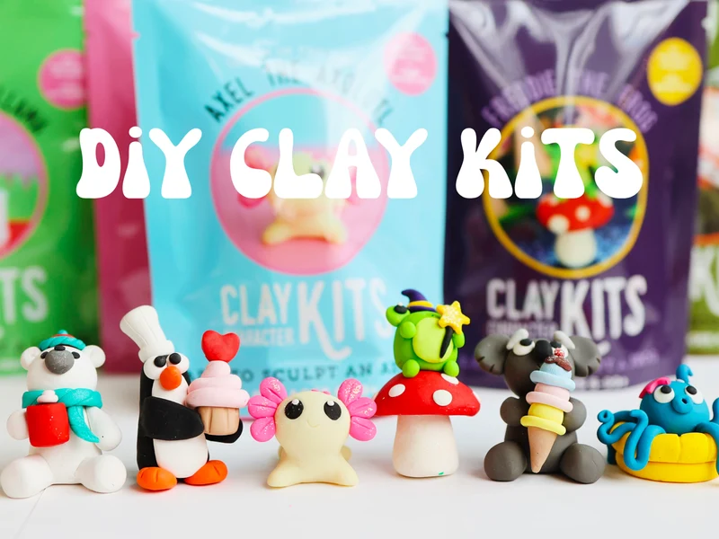 Kit de pâte polymère - Benjamin le pingouin