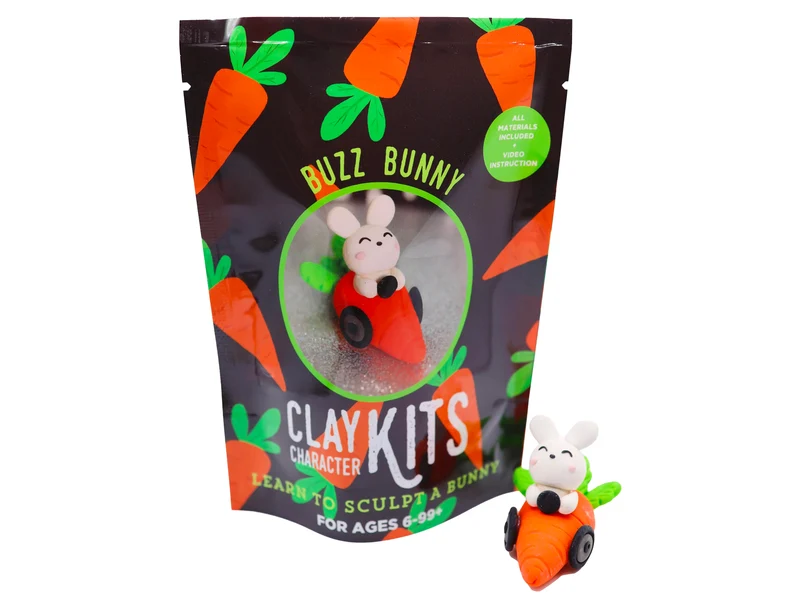 Kit de pâte polymère - Buzz le Lapin