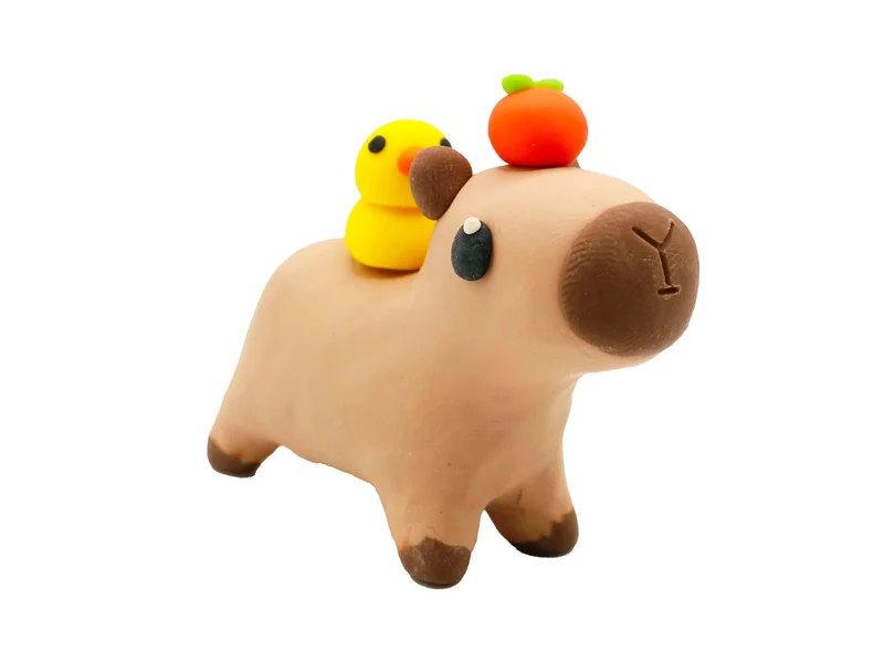 Kit de pâte polymère - Cappy le Capibara
