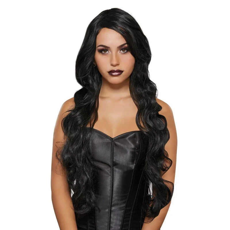 Fearless black Diva wig for women