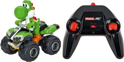 Super Mario Carrera Remote Control MarioKart Quad Kart - Voiture télécommandé (Yoshi)