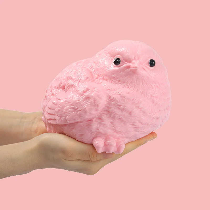 1600g Giant Pink Chicken Taba Squishy