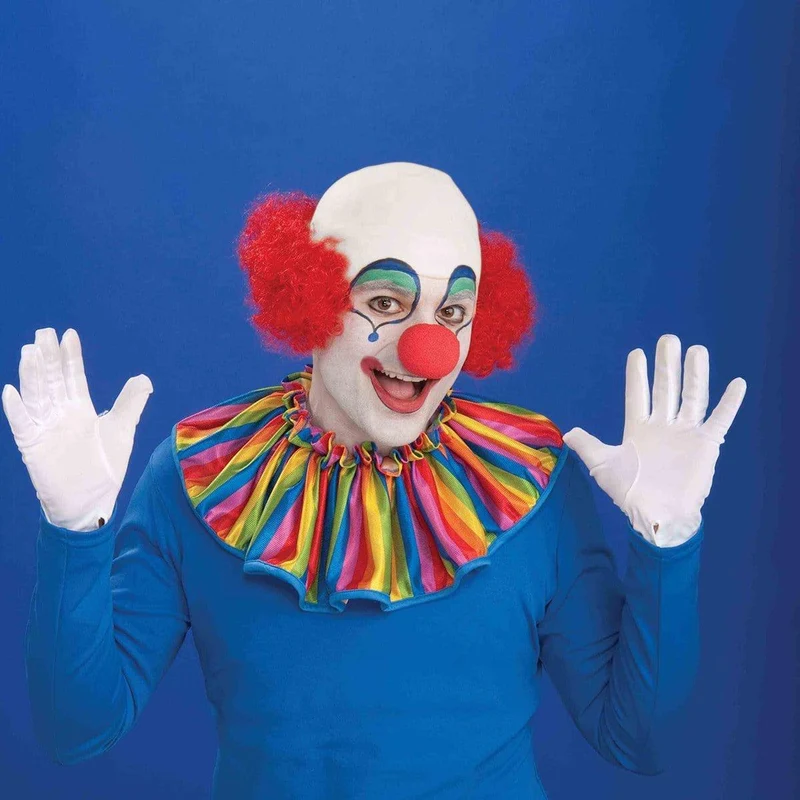 Clown head top wig for men