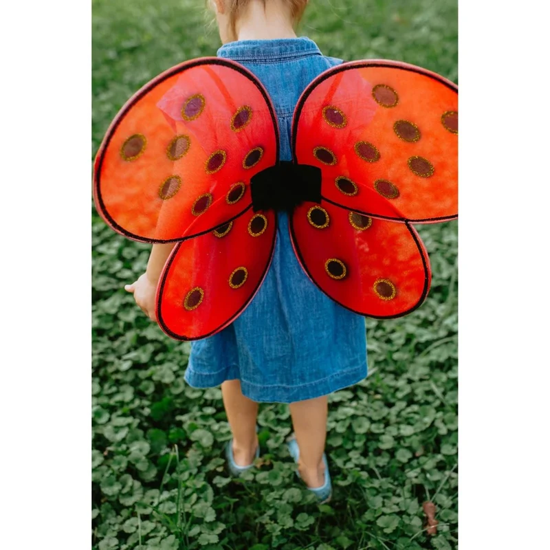 Ladybug Wings and Headband Accessory Kit for Kids