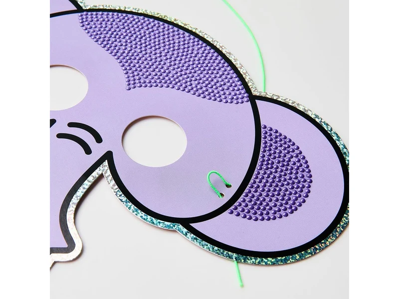 Diamond Painting 8 Masques animaux - Rico Design