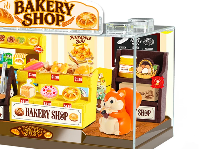Mini monde maquette - Boulangerie Bakery Shop - I-Total