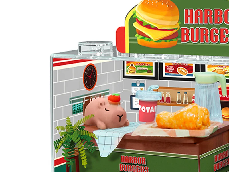 Mini monde maquette - Fast Food Fried Chicken - I-Total
