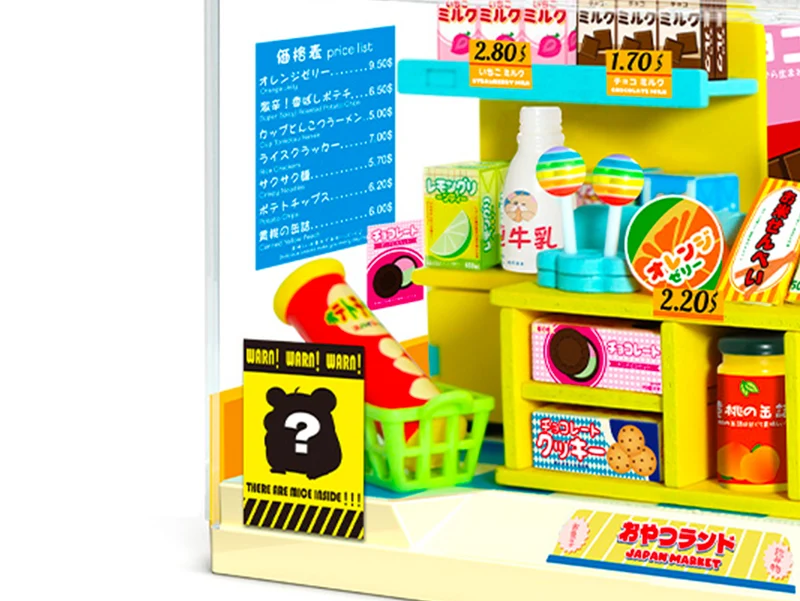 Mini monde maquette - Snack Land - I-Total