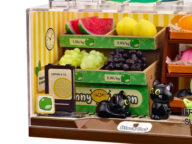 Mini monde maquette - Maraîcher Fruit Store - I-Total