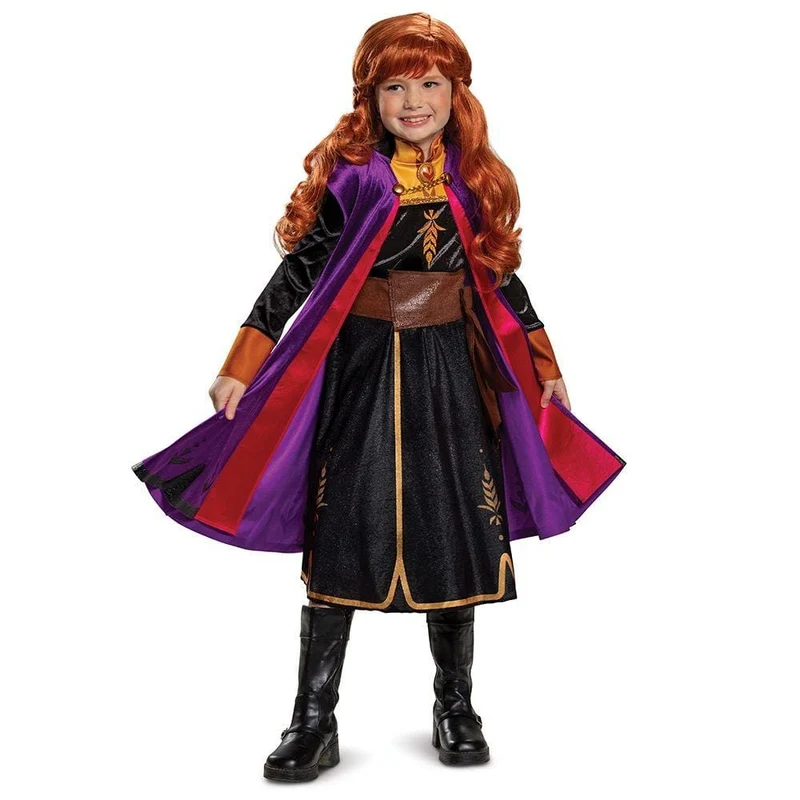 Anna wig for girls, Frozen 2