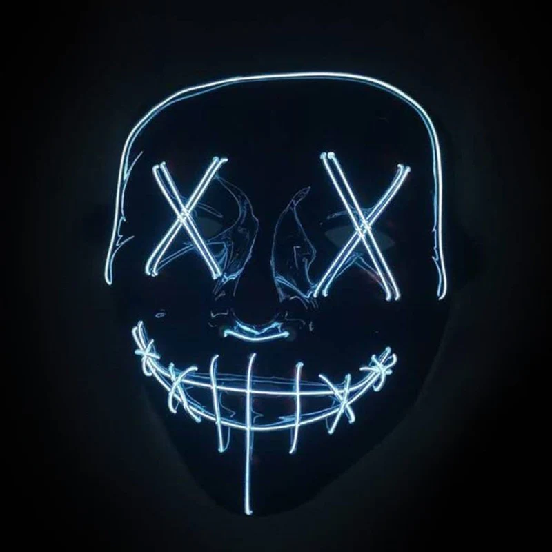 White LED wire mask