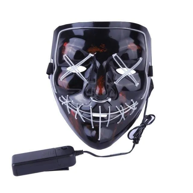 White LED wire mask