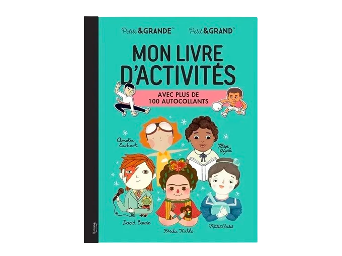 Mon livre d'activités avec 100 autocollants - Petites & Grandes - Kimane