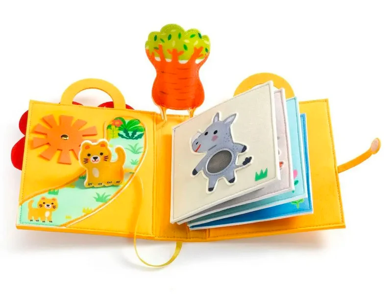 Livre bébé Softi Lion - Djeco