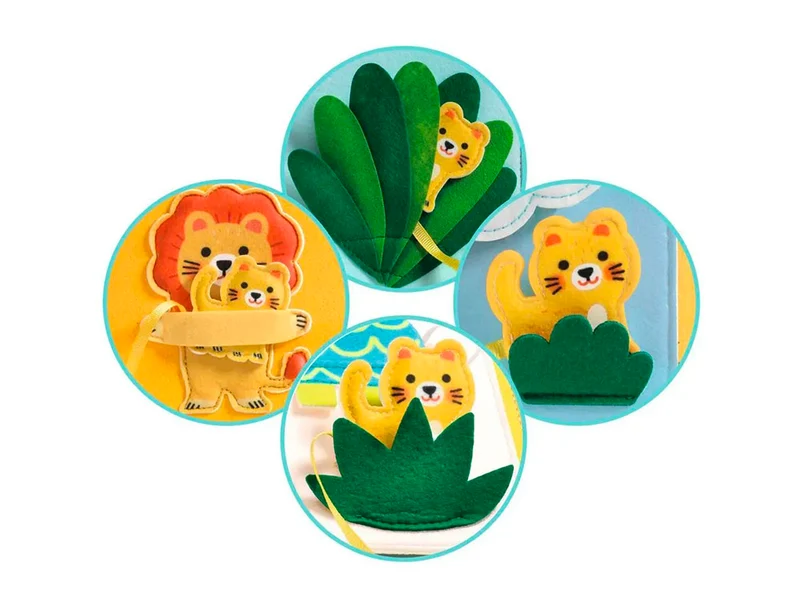 Livre bébé Softi Lion - Djeco