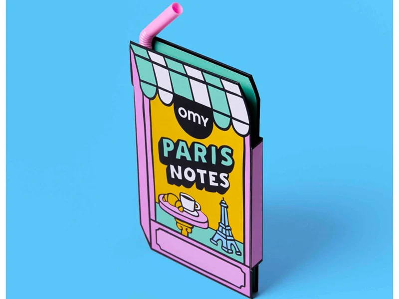 Carnet de notes Sticky Paris - OMY