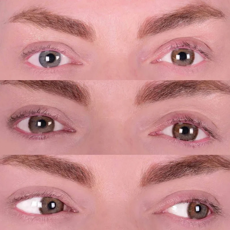 PRIMAL® Twilight Hazel - Brown Coloured Contact Lenses, 3 Months Usage