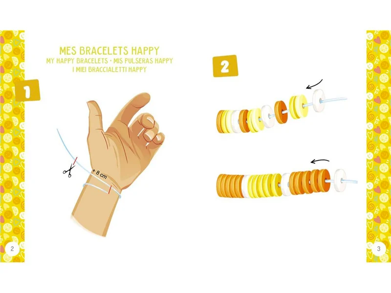 Superbe Bracelets Rainbow Bijoux Happy - Auzou