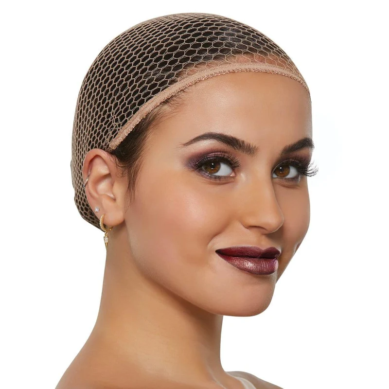 Natural deluxe wig cap for adults