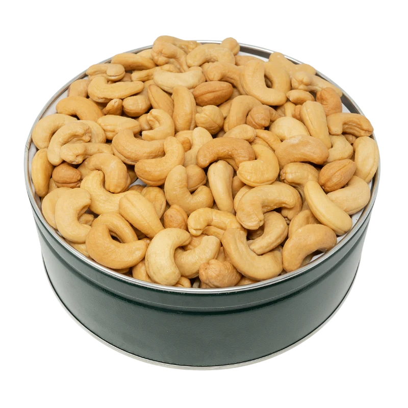 Giant Cashews Tin 24 oz. SALTED