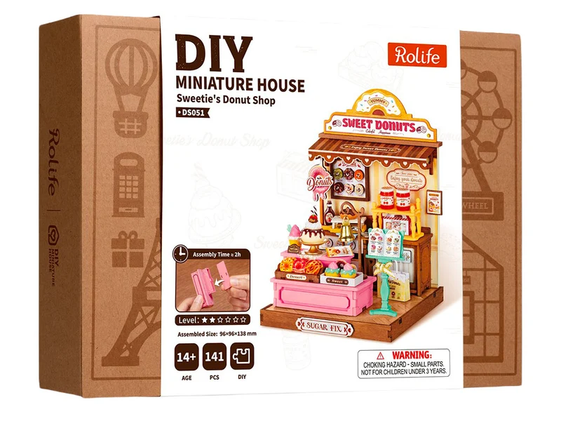 Maquette Boutique Sweetie's Donut - Robotime