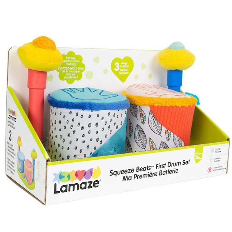 Lamaze Squeeze Beats First Drum Set