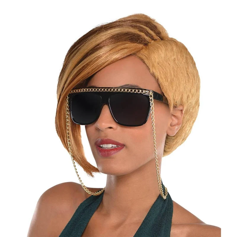 Black hip hop sunglasses