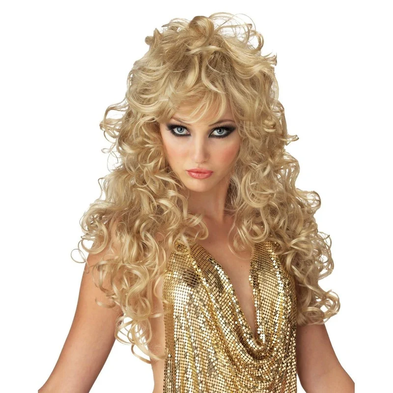 Blonde seduction wig for women