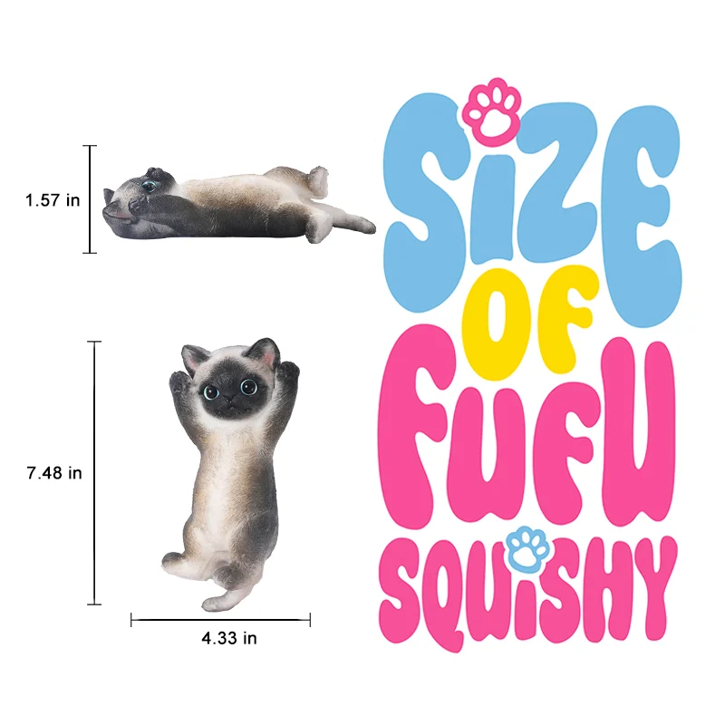 Brownie Cheer Kitty Taba Squishy