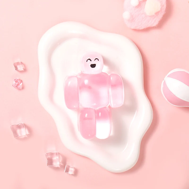 200g Crystal Pink Noob Taba Squishy