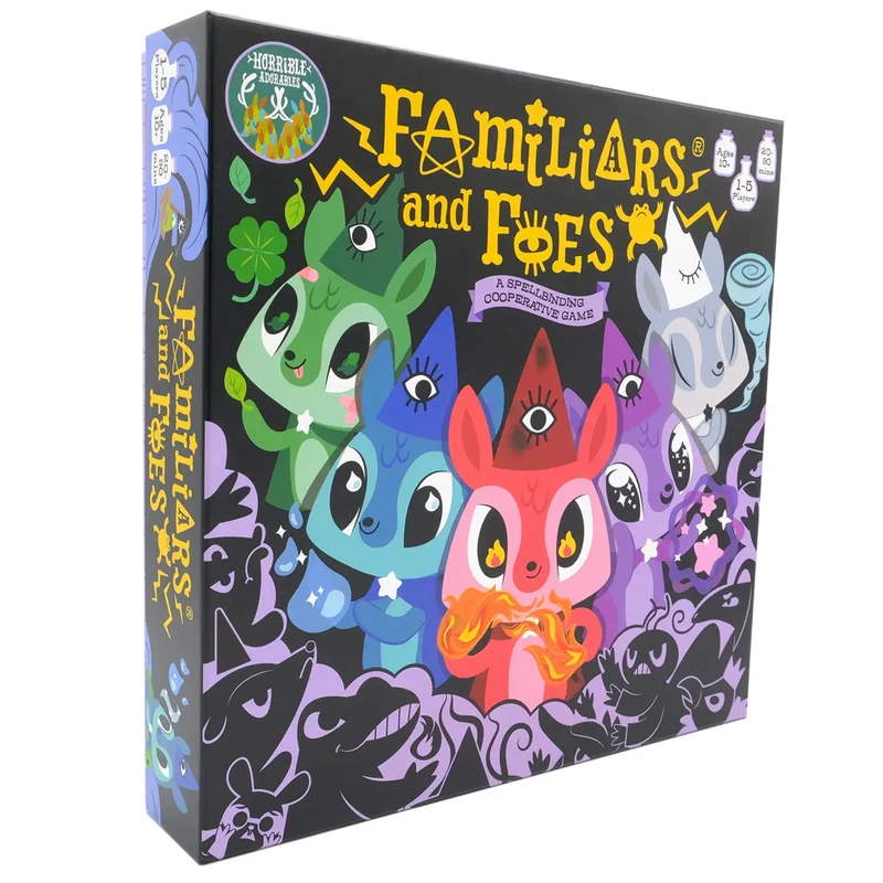 Familiars and Foes Cooperative Board Game