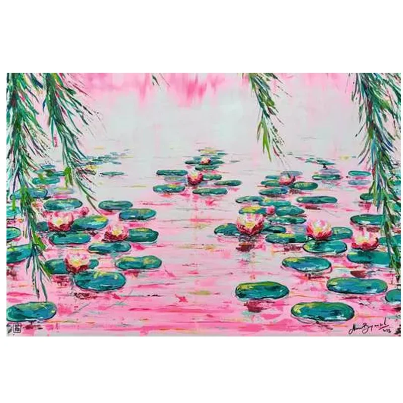 Ravensburger Pink Water Lilies 4000 Pc Puzzle
