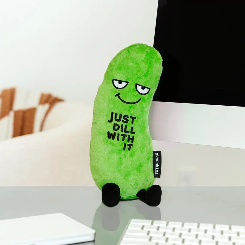 Dill With It - Pickle Plushie