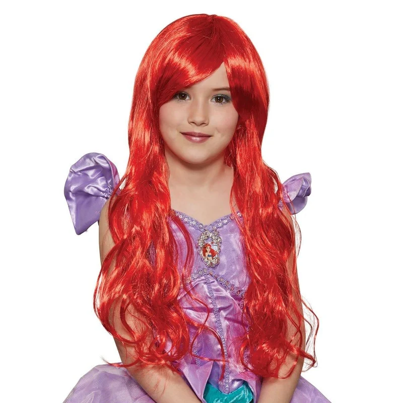 Red Petite Diva wig for girls
