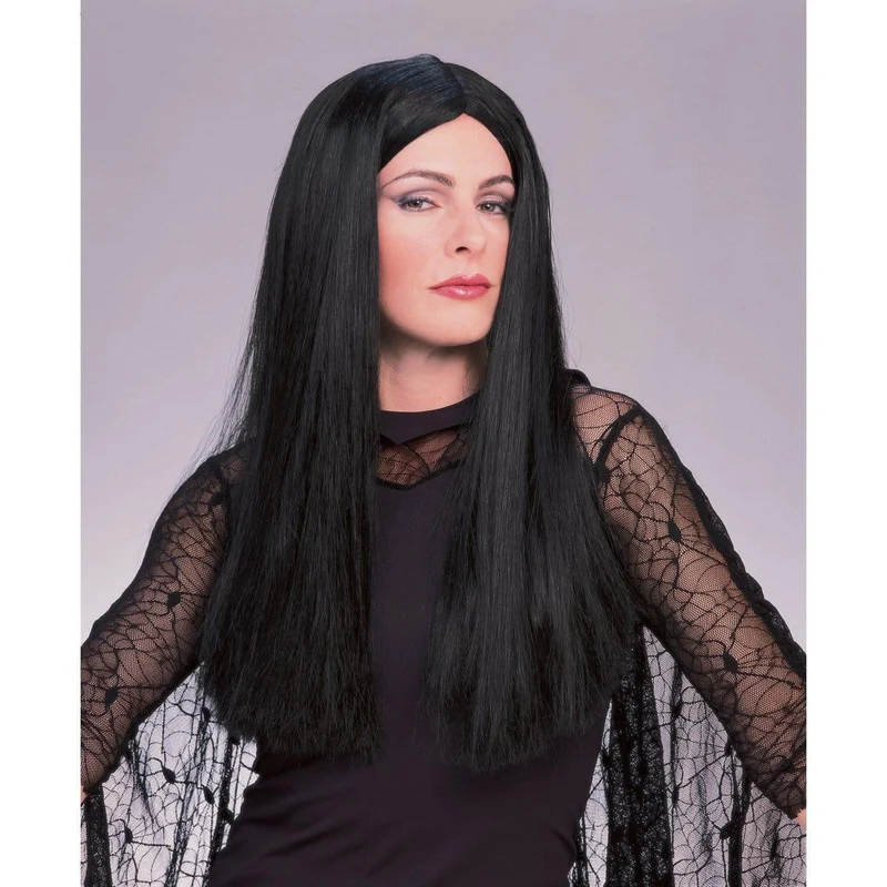 Morticia wig for women, The Addams Family
