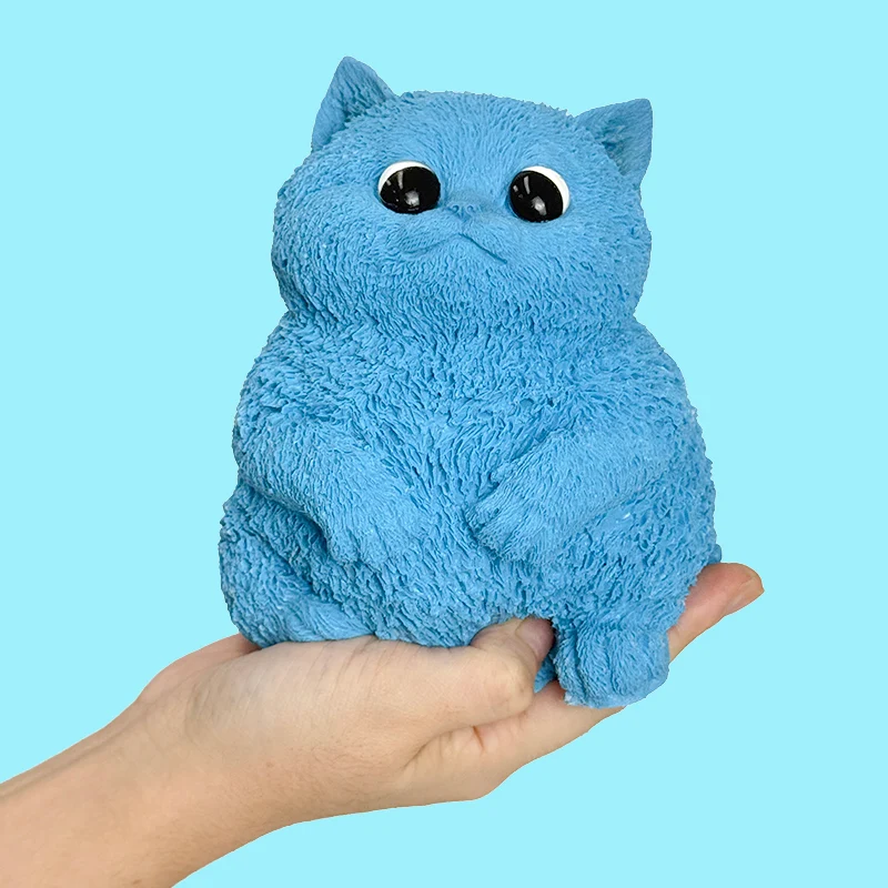 800g Giant Klein Blue Cat Taba Squishy