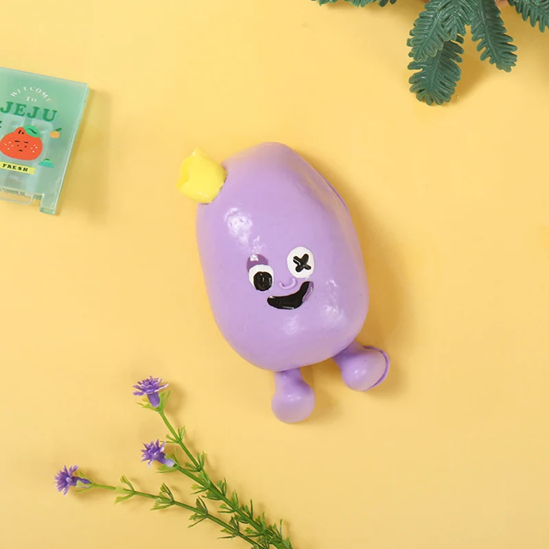 Cartoon Purple Man Taba Squishy