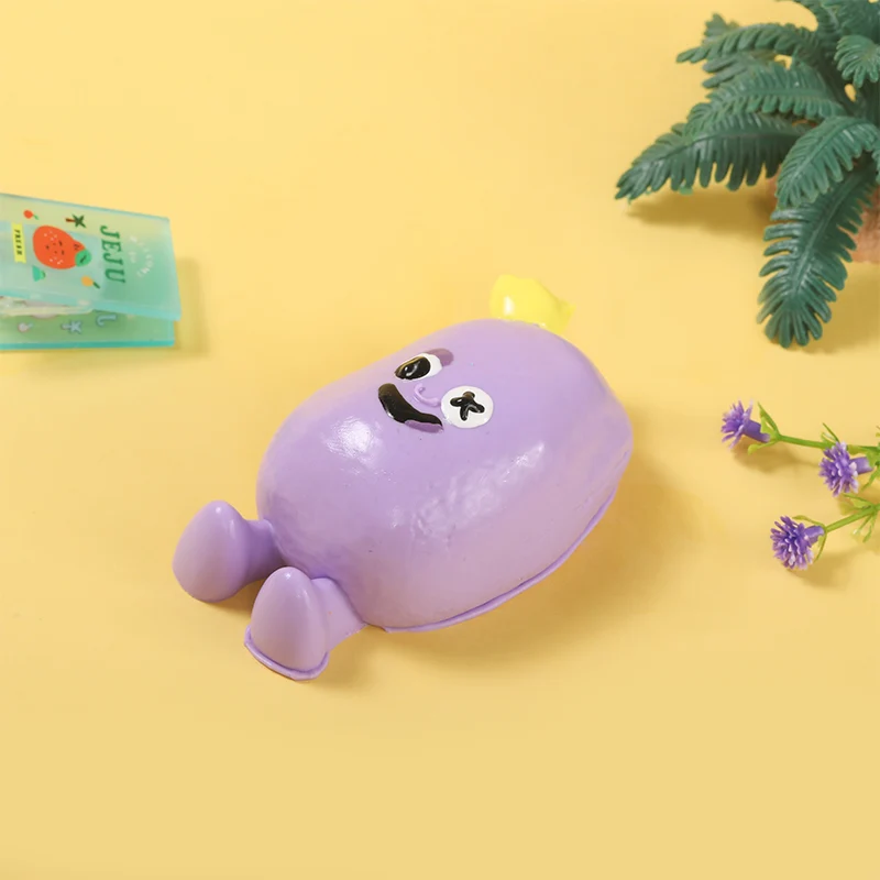 Cartoon Purple Man Taba Squishy