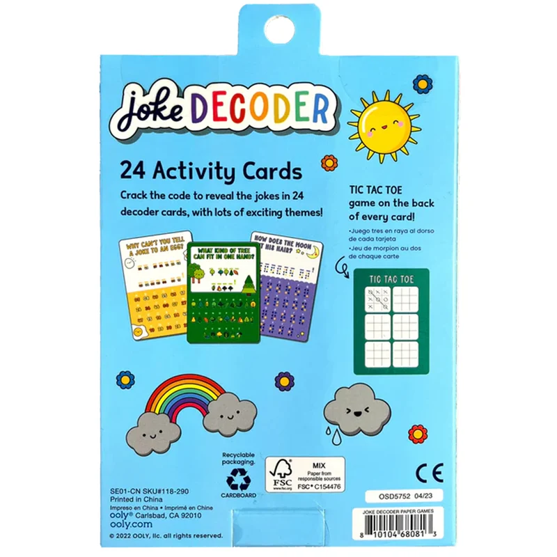 Joke Decoder Activity Cards