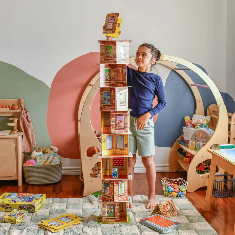 Giant Rhino Hero XXL Stacking Cards Game