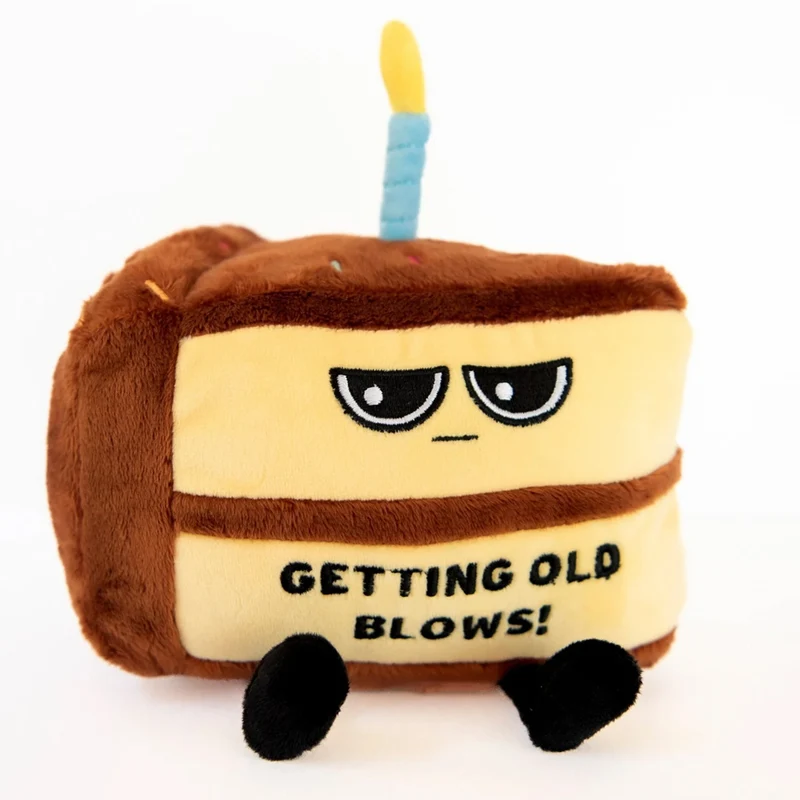 Getting Old Blows Cake Plushie