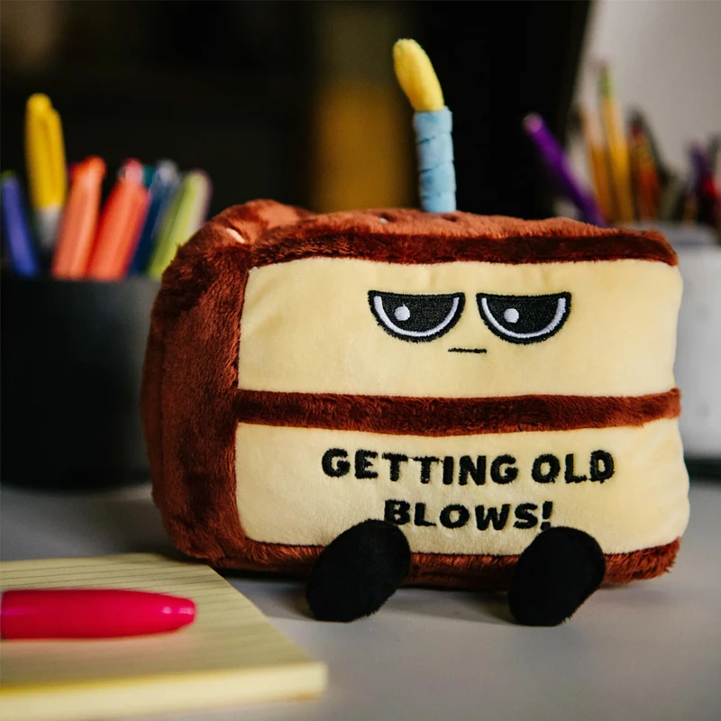 Getting Old Blows Cake Plushie
