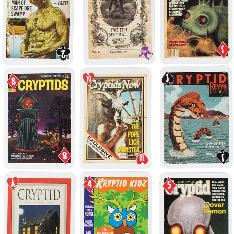 Cryptid Playing Card Set