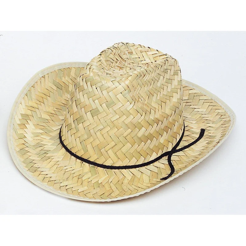 Straw cowboy hat for kids